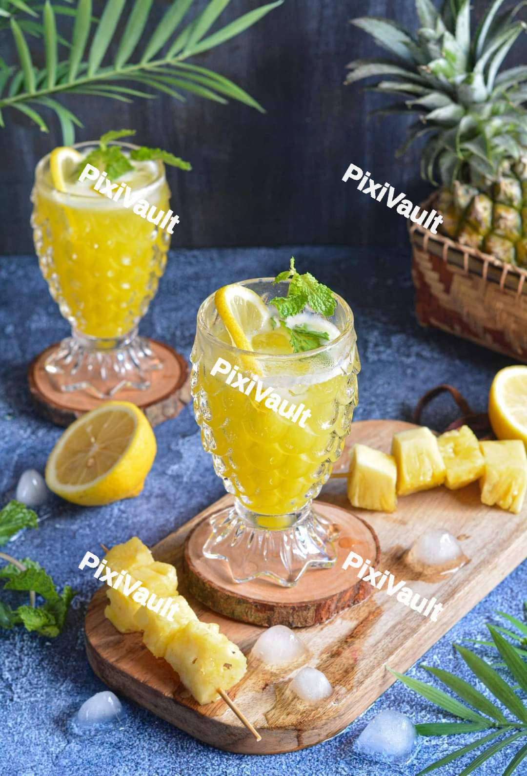 Pineapple cocktail